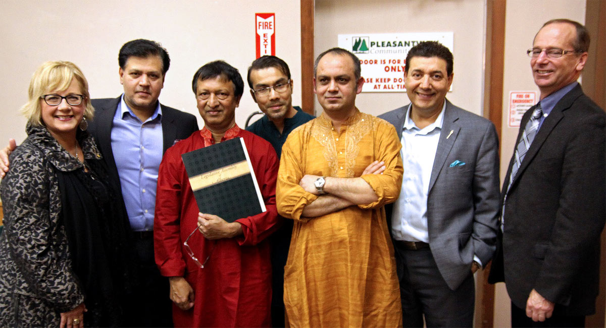 President of BHESA receives certificate from MLA